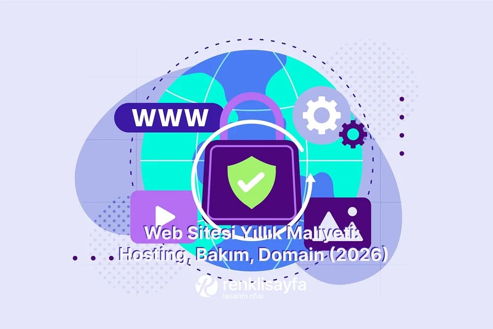 Web Sitesi Yıllık Maliyeti: Hosting, Bakım, Domain (2026)