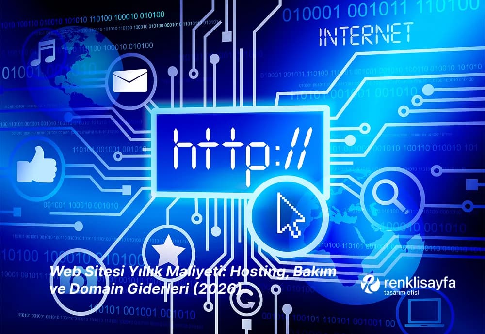Web Sitesi Yıllık Maliyeti: Hosting, Bakım ve Domain Giderleri (2026)
