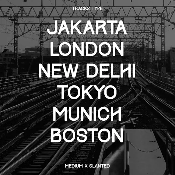 Yeni font önerisi Track Type